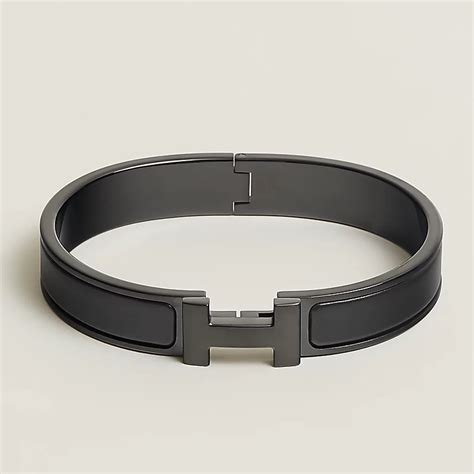 black hermes bracelet price|Hermes bracelet black and silver.